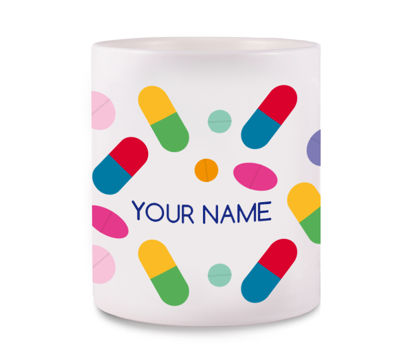 Tasse Colorful Pills