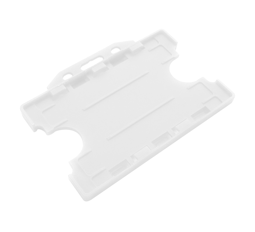cdb5-wht Porta tarjetas Blanco Doble Cara