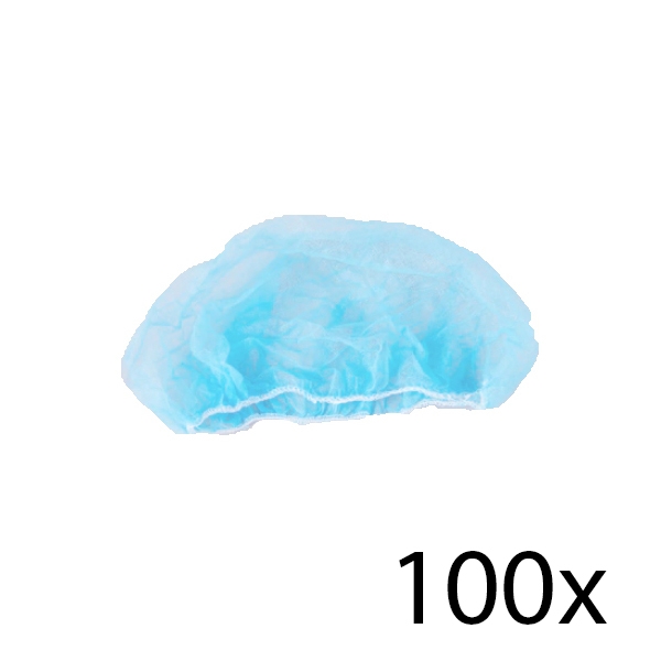 Haarnetje Blauw Clic Cap 100 Stuks