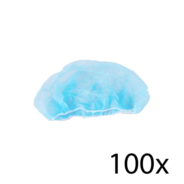 Haarnetje Blauw Clic Cap 100 Stuks Haarnetje Blauw Clic Cap 100 Stuks