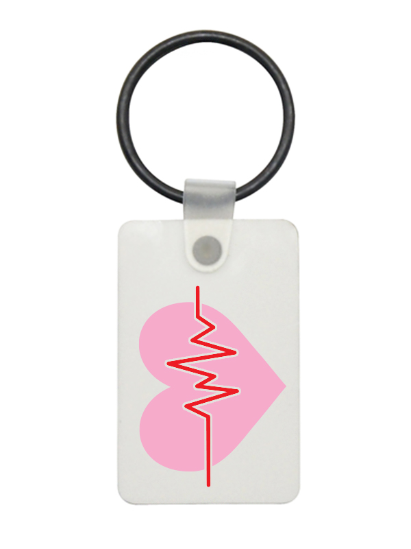 USB Sleutelhanger EKG Roze