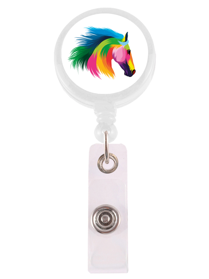 Retracteze ID Holder Hest Sølv Retracteze ID Holder Hest Sølv