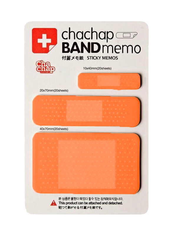 Orangefarbene Haftnotizen für medizinisches Fachpersonal, ideal für schnelle Erinnerungen und Organisation.