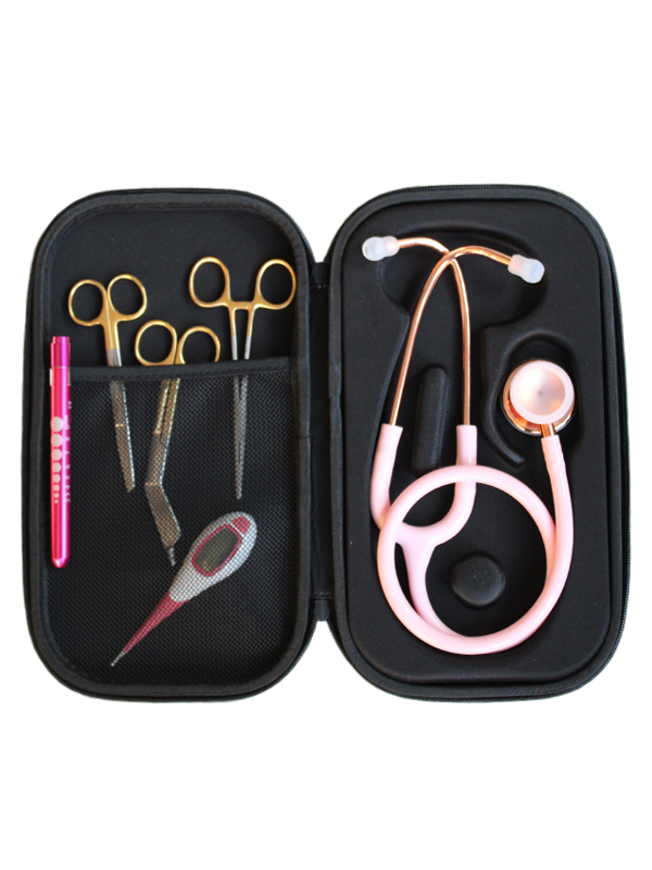 Premium Stethoscope Case Black