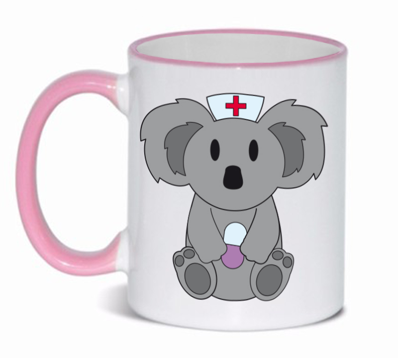 Tasse Koala Rose