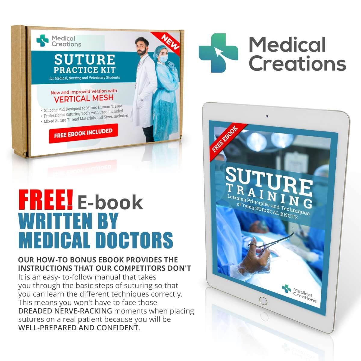 Suture Practice Kit by Medical Creations