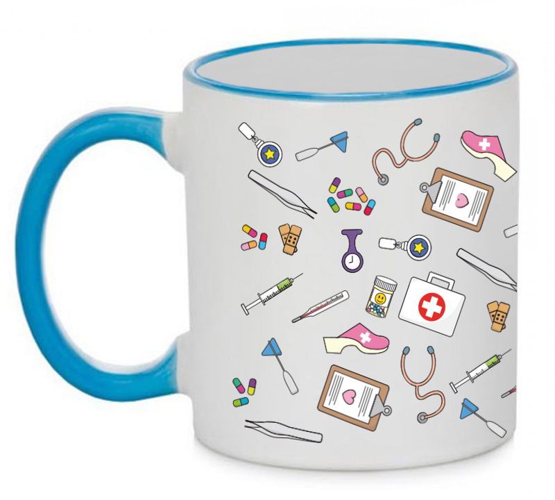 Mug Medical Symbols