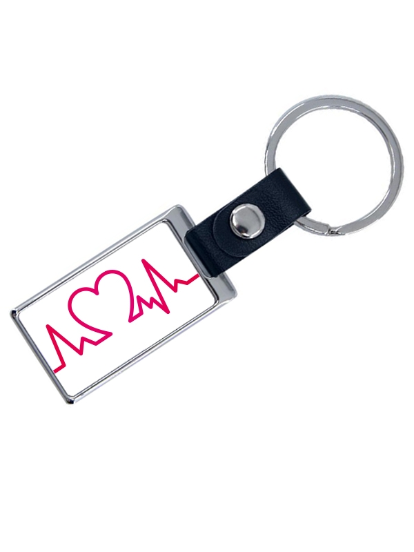 sleutelhanger-chique-heart-beat