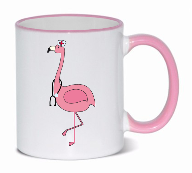 Mok Flamingo Roze