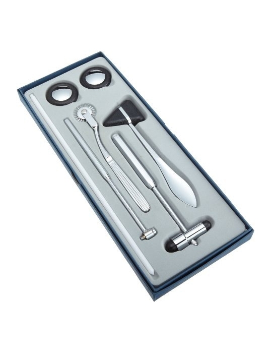 rhset01-blk2_1 Medische Reflexhamer Kit Zwart