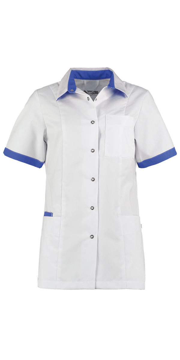 Haen Nurse Uniform Fijke White/Royal Blue