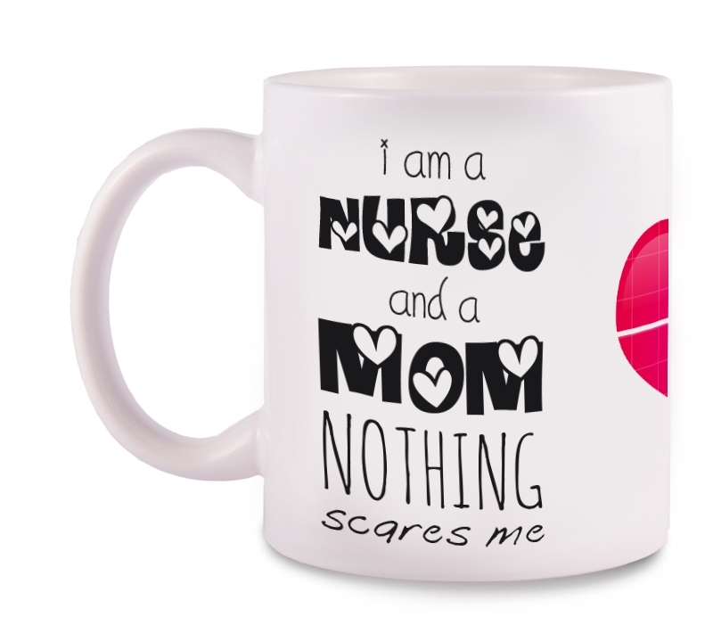 Mug Mom Nothing Scares Me