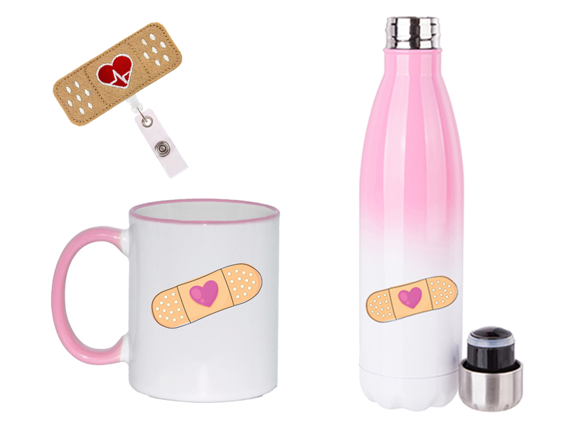 Beker, Bandage, Eerste hulp, Fles