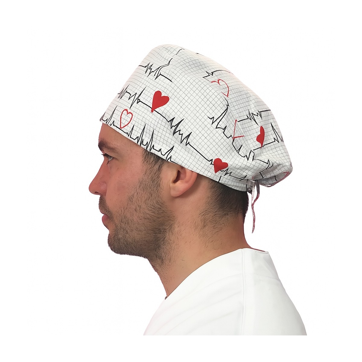 Calot Chirurgical Pour Cheveux Courts Hoed, Pet, Volwassene, Man, Persoon