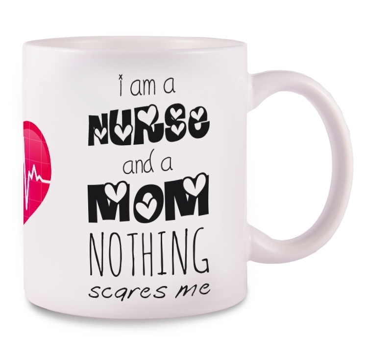 Mug Mom Nothing Scares Me