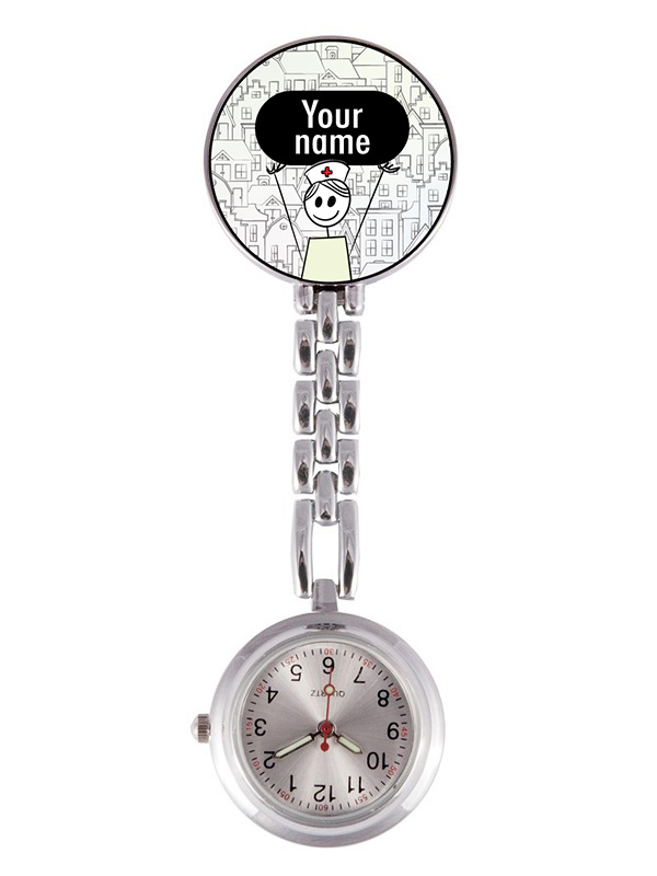 Montre Infirmière avec Nom Montre Infirmière avec Nom