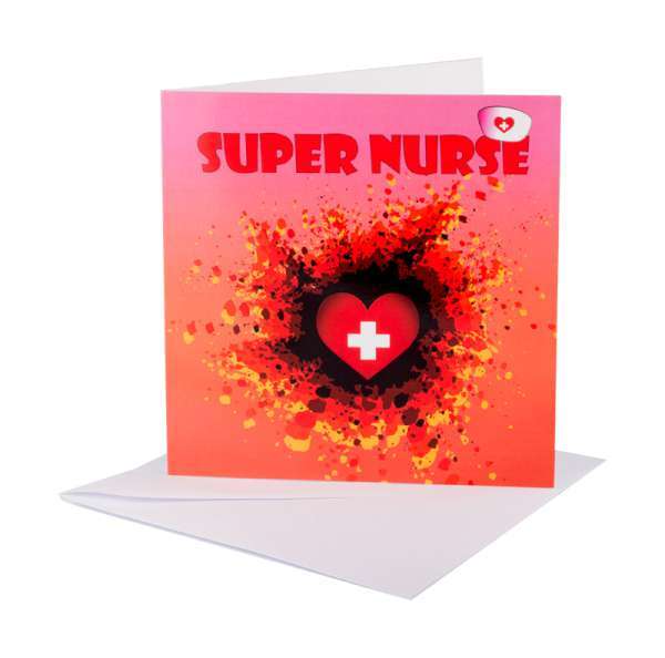 Postkarte Nurse 3er Set