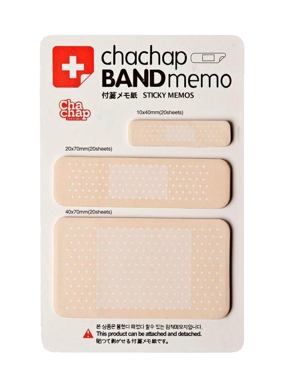 Sticky notes Band-AID memoblaadjes