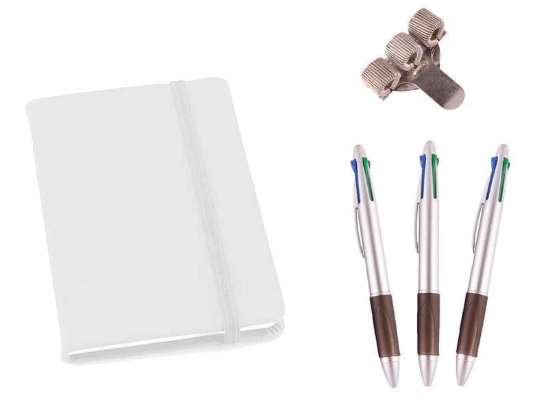 Set Notizbuch A6 Weiß Set Notizbuch A6 Weiß