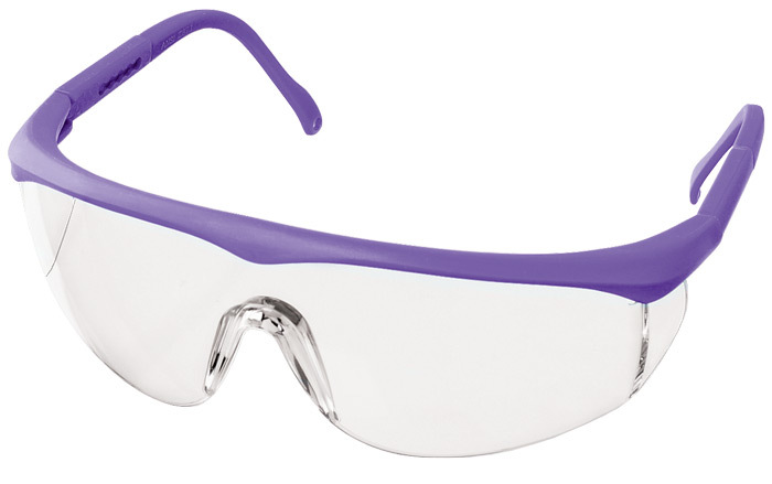 Colored Full Frame Adjustable Eyewear Purple