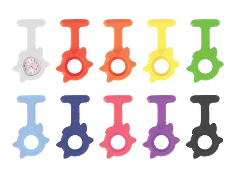 Value Pack Silicone Nurses Fob Watch Spring Flower