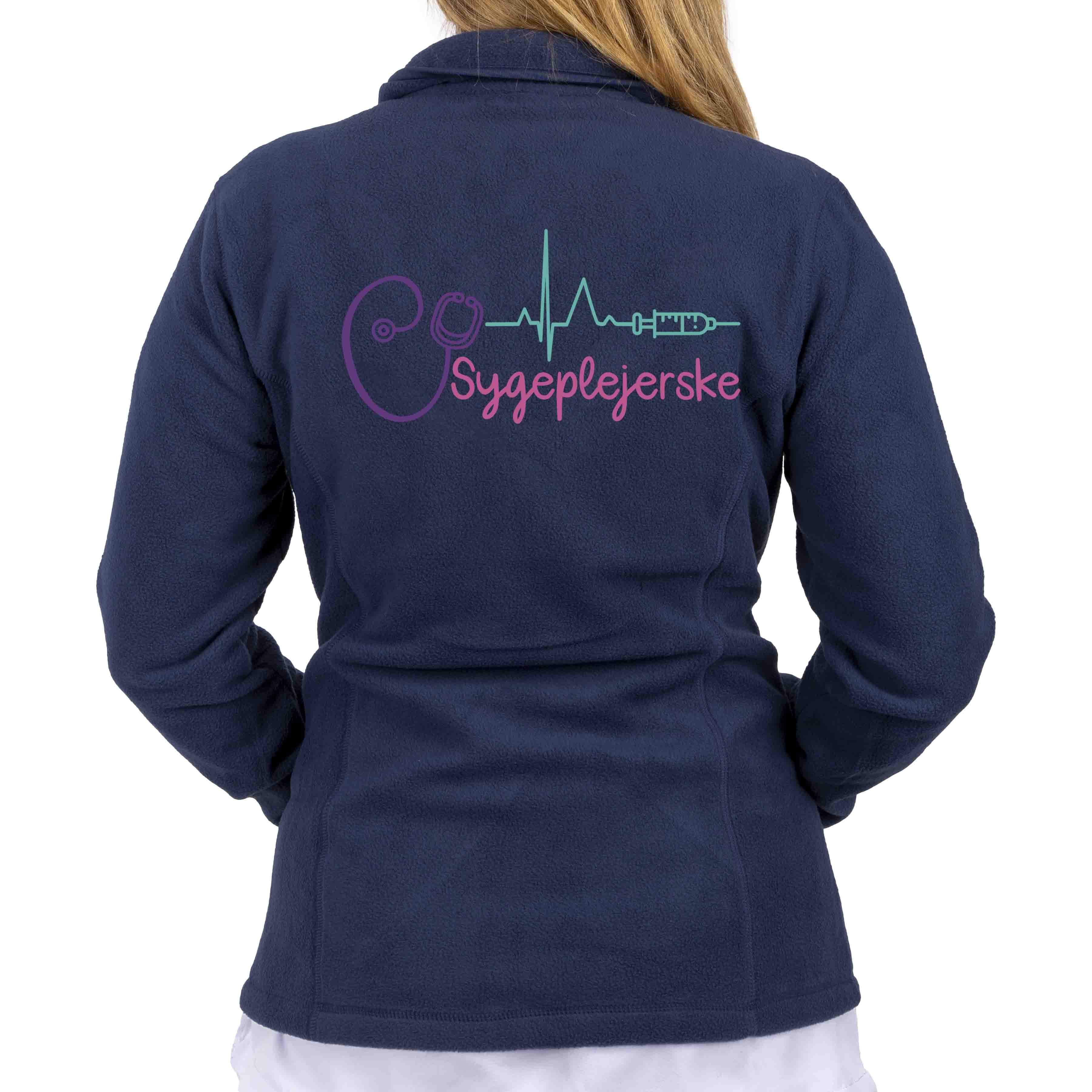 Fleece, Jas, Lange mouwen, Capuchon