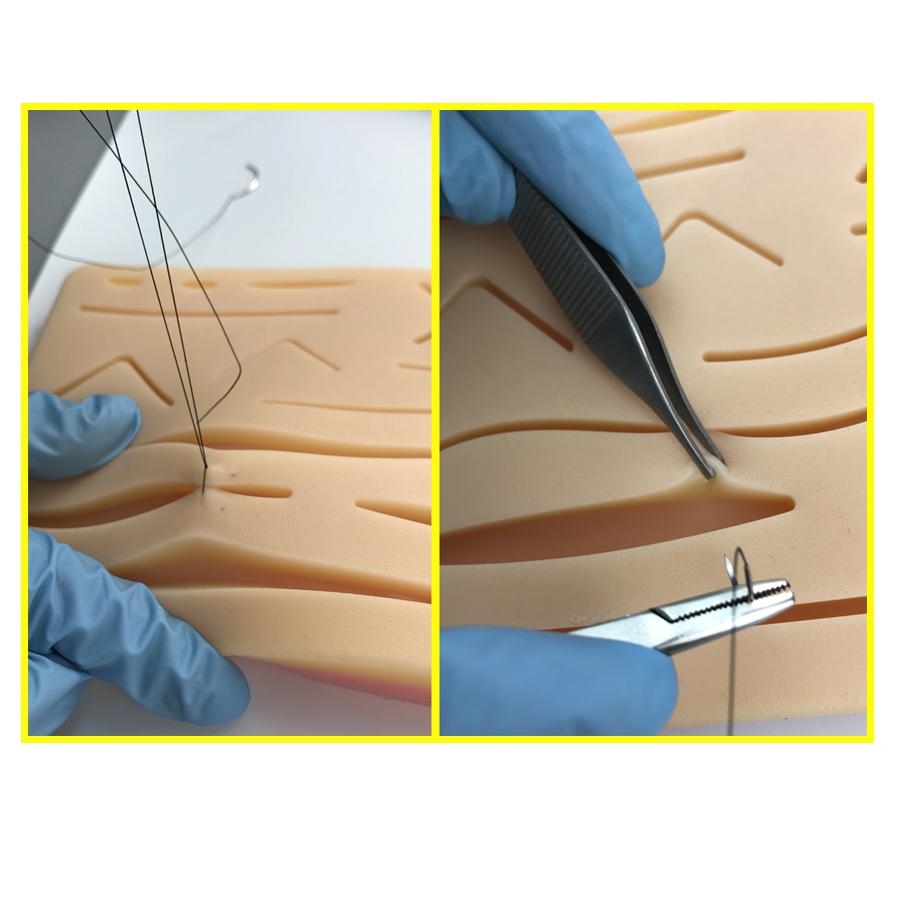 Tapete de práctica de suturas