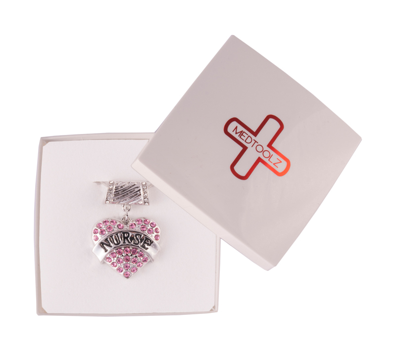 Necklace Nurse Pink Heart 