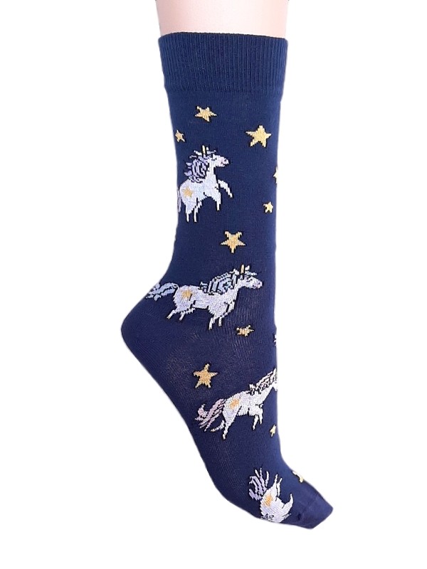 Happy Womens Socks Unicorns