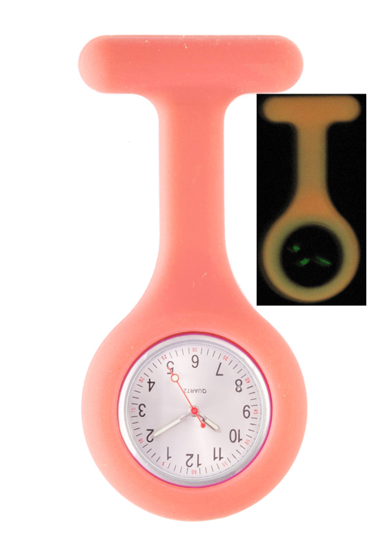 Montre Infirmière en Silicone Luminescente