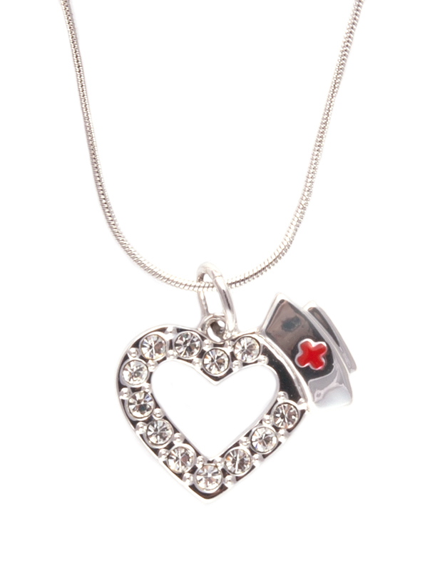 mtj02_1 Collier Cœur diamants
