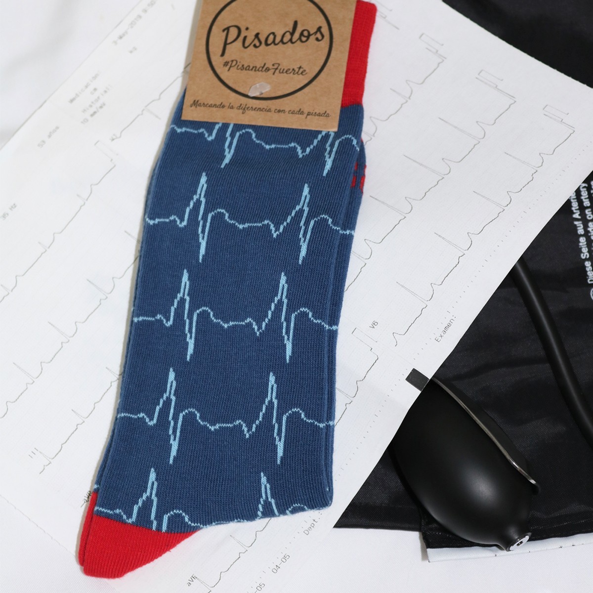 Pisados Midcalf Socks Heart Rate