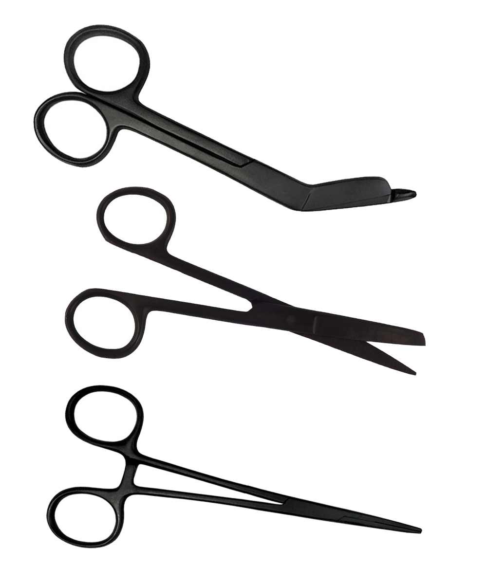 Scissors Set Stealth Black