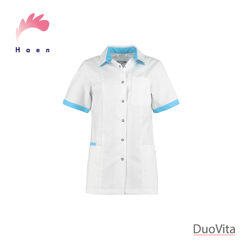 Haen Nurse Uniform Fijke White/Magic Azur