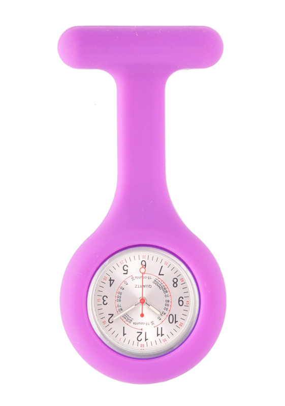 lsw115pc Reloj Enfermera Silicona estándar Granate