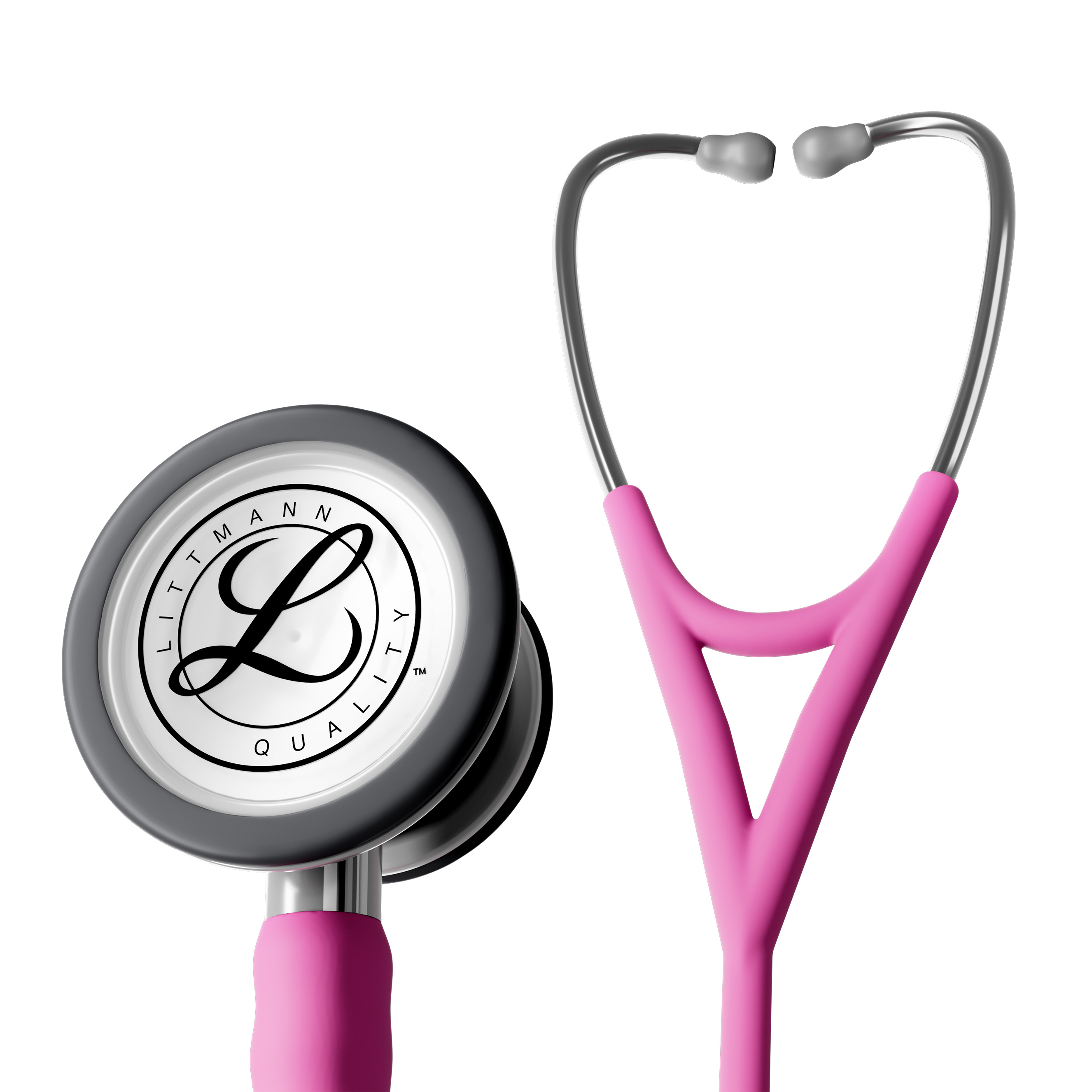 Pink stethoscope for nurses and healthcare professionals featuring a high-quality chestpiece for accurate diagnostic patient assessments.