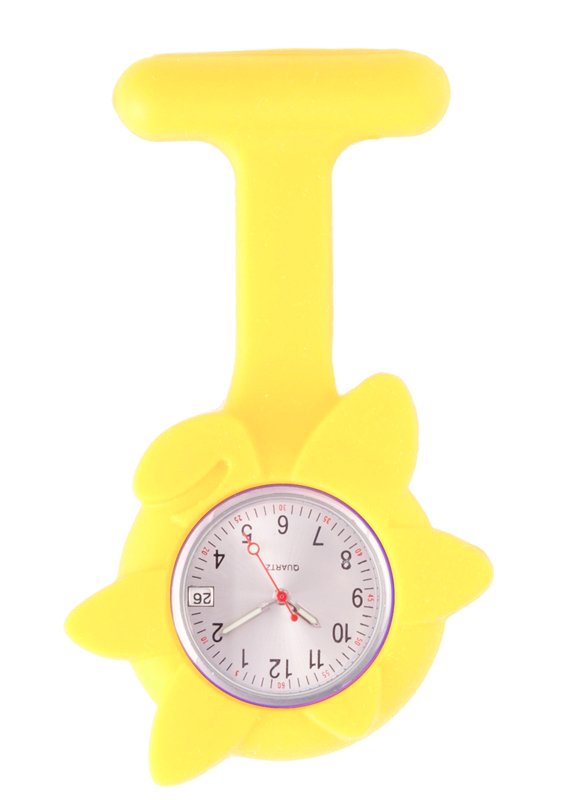 Silicone Spring Flower Fob Watch from Hospitrix | NursesDNA
