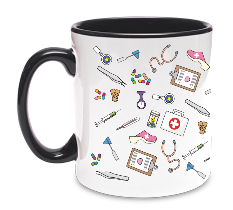 Mug Medical Symbols