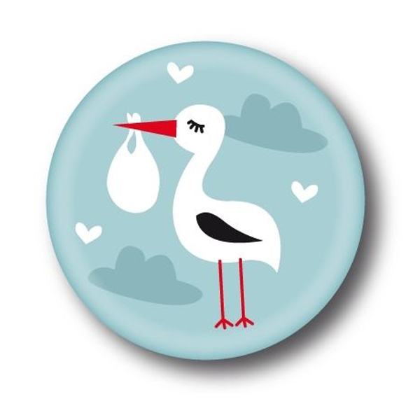 Badge, Logo, Symbool, Bord, Ooievaar