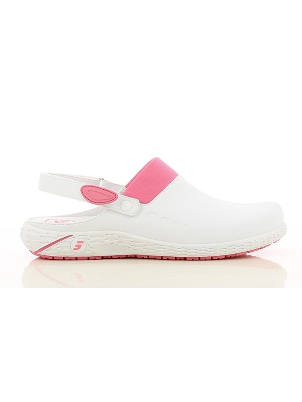Oxypas / Safety Jogger Dany White/Fuchsia