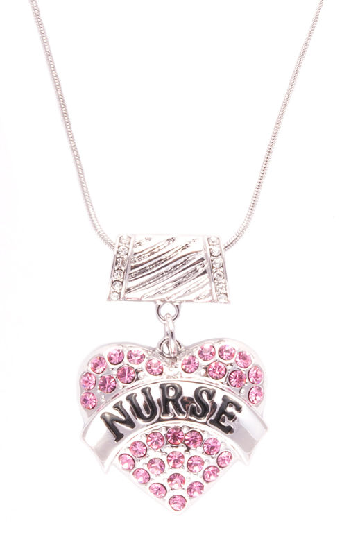 mtj03_1 Collier Cœur Rose