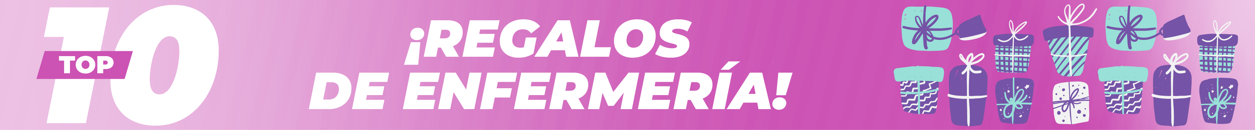 Regalos de enfermería coloridos que incluyen accesorios prácticos para profesionales de la salud.