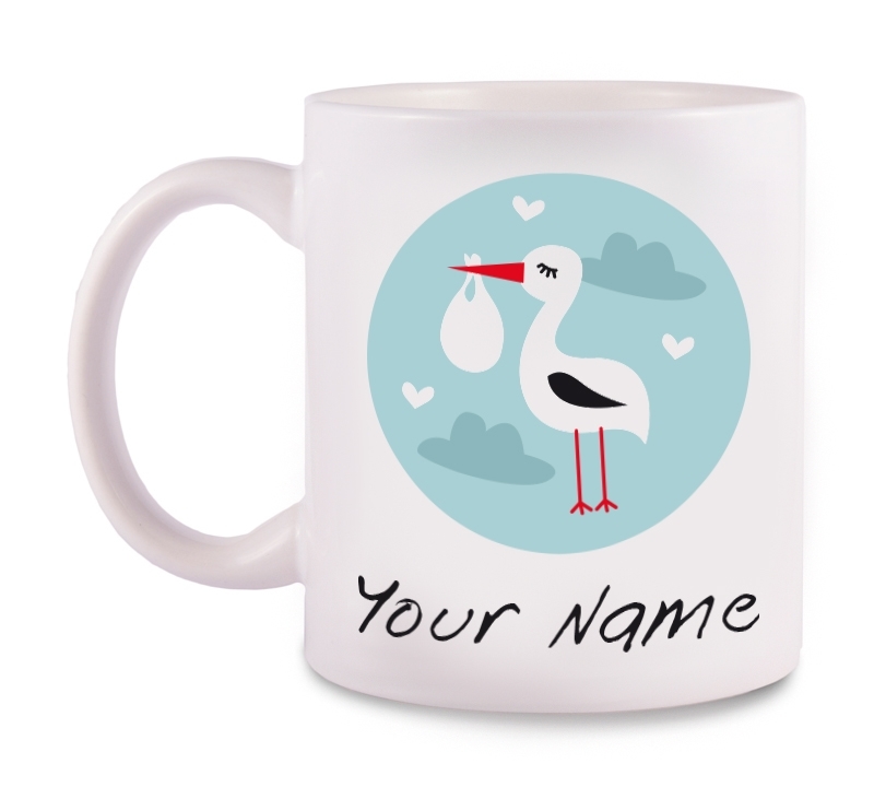 Tasse Storch Baby