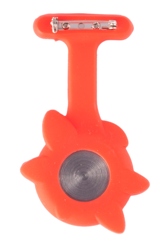 Silicone Spring Flower Fob Watch