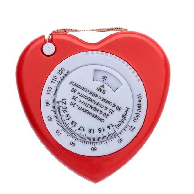 BMI Measurement Tape Heart