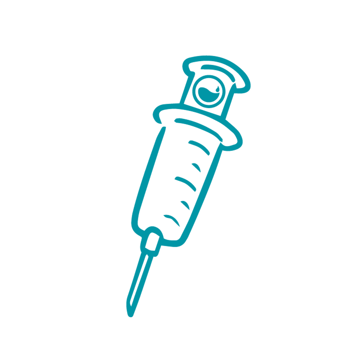 This is a teal colored chart that could be used by healthcare workers and nurses to help keep track of patient information. The teal color is calming and is easy to read.