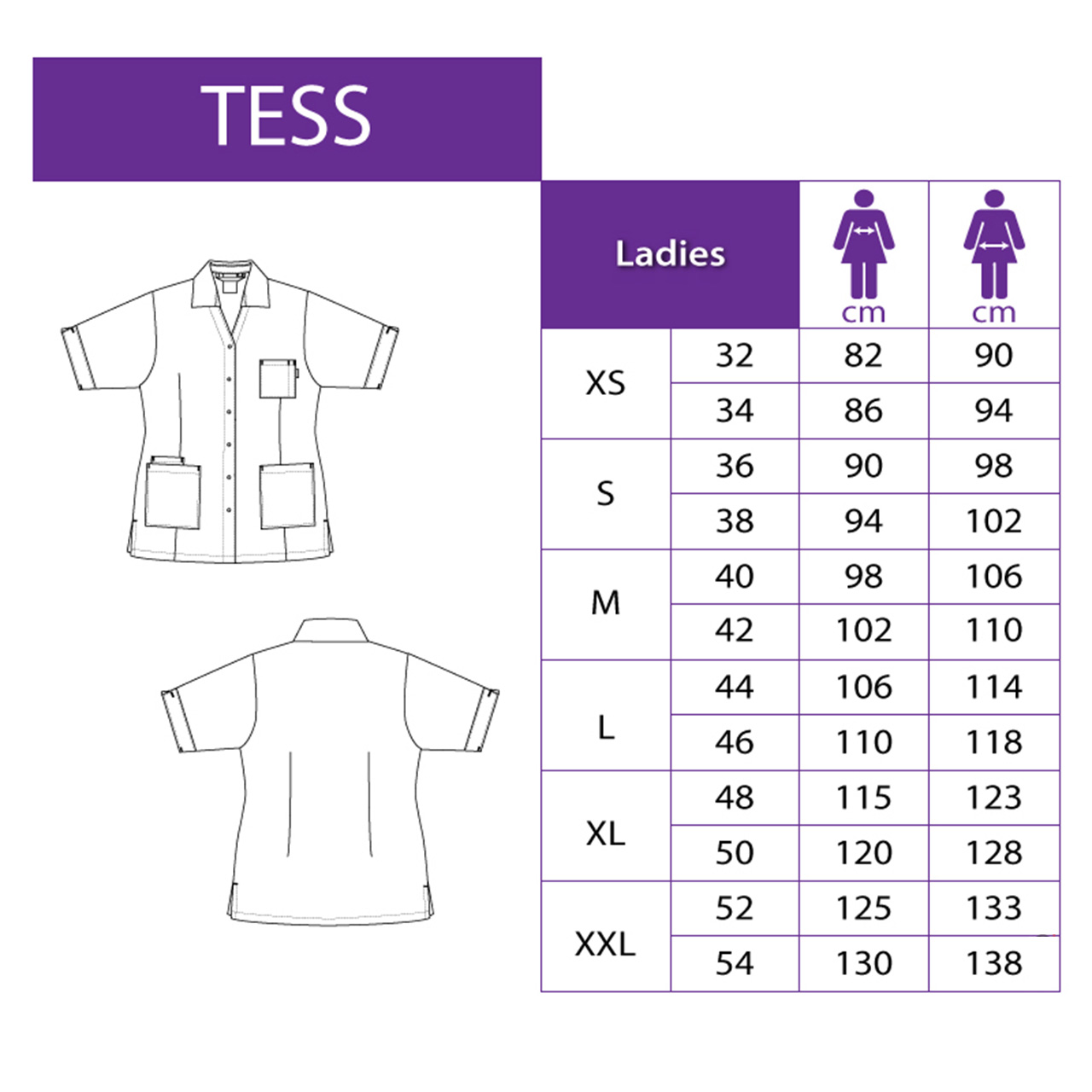 Haen Nurse Uniform Tess White