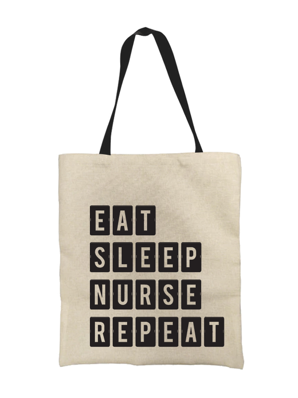 Tote Draagtas Eat Sleep Nurse Repeat
