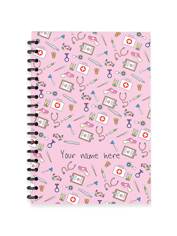 Spiral Notebook A5 Pattern