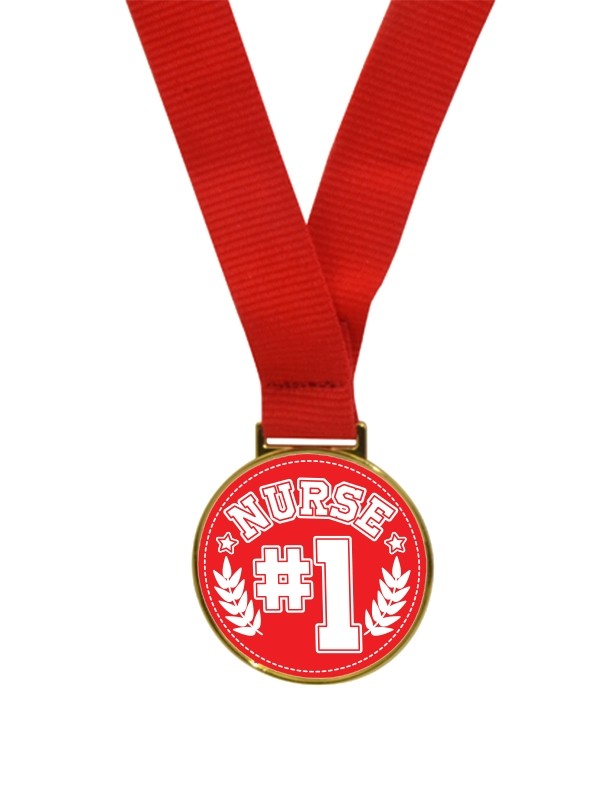 Medalla trofeo Number 1